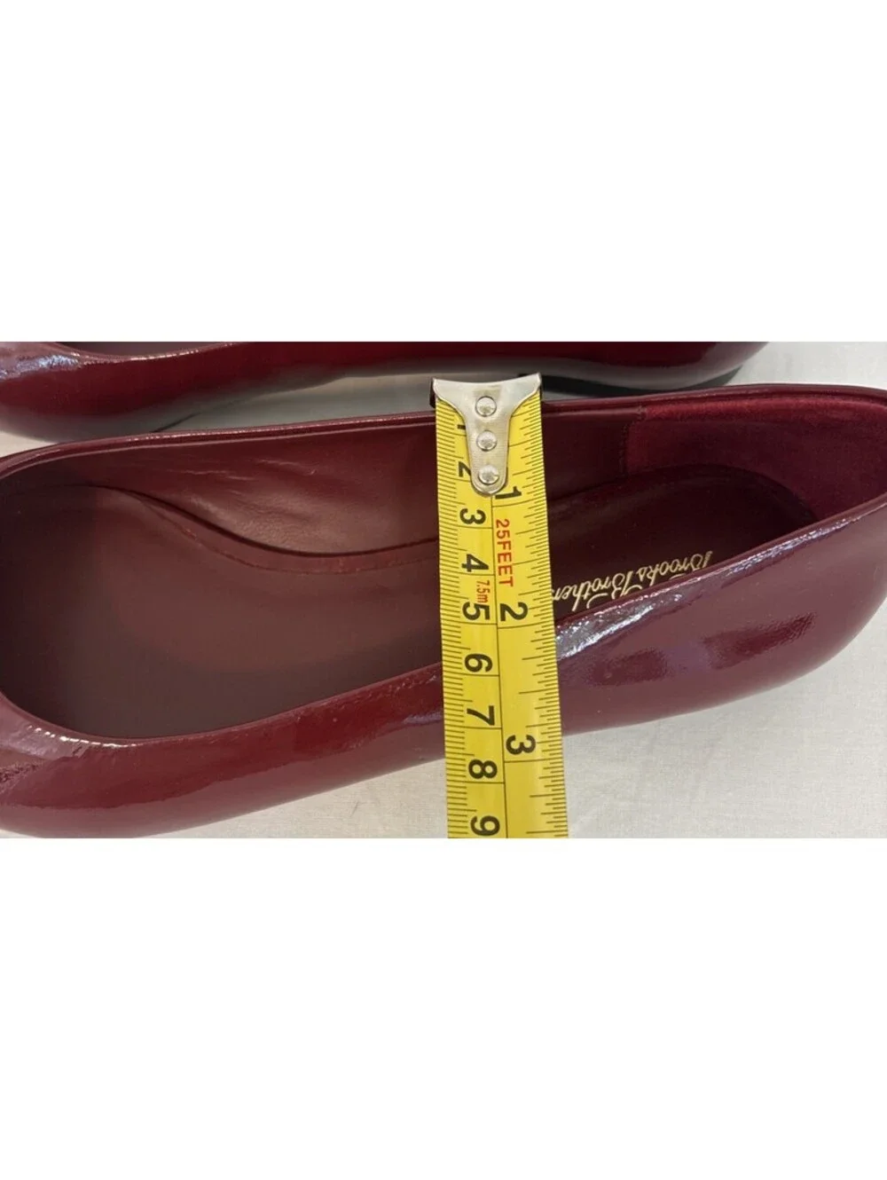 Brooks Brothers Patent Leather Deep Wine Red/ Burgundy Red Women’s Shoes Size 9